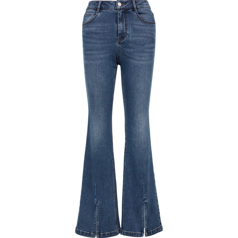 

VEROMODA Washed Slit Flare Jeans M