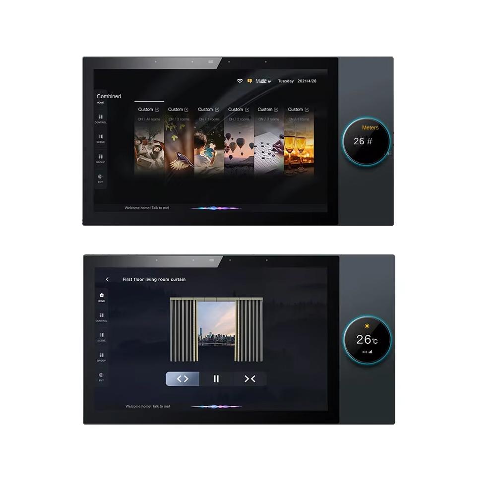 For Tuya Smart Home 6-inch F6 Zigbee Gateway Wifi Multifunctional Music Host Touch Central Control Switch Panel Screen