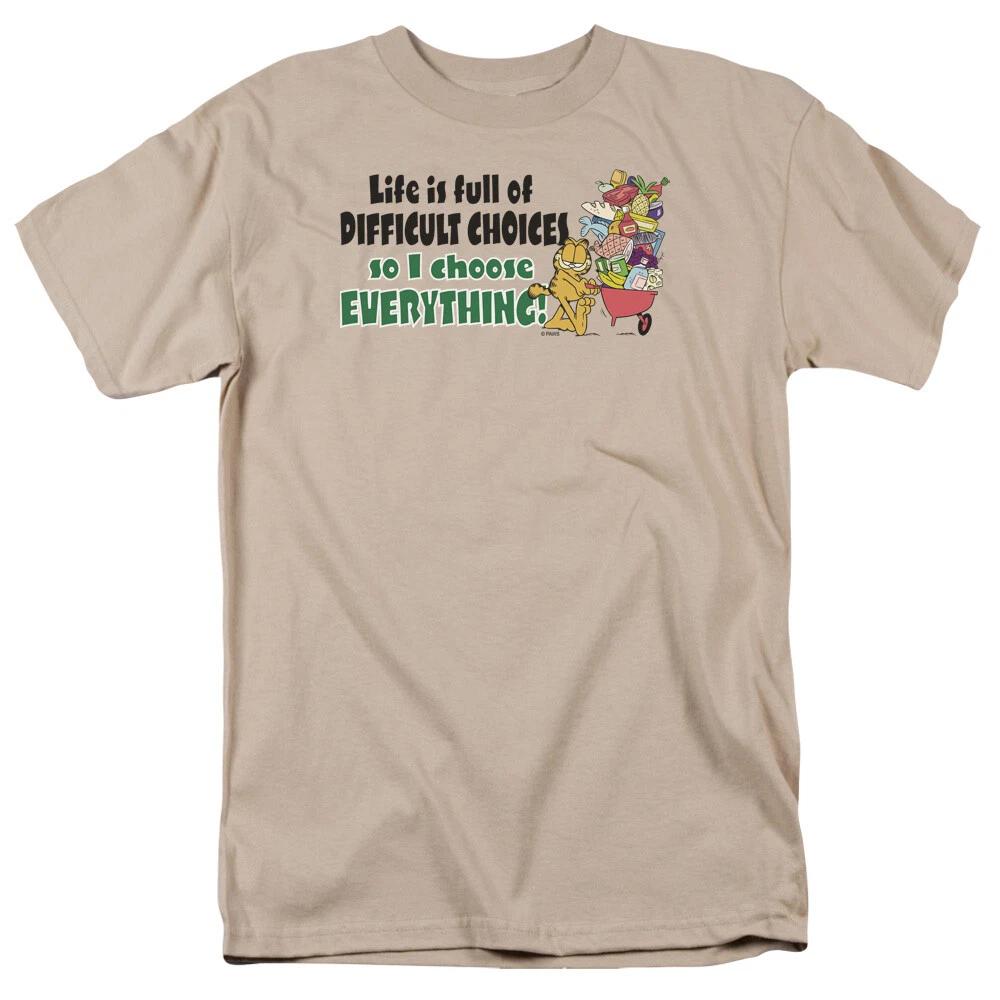 Garfield  Difficult Choices  T-Shirt S
