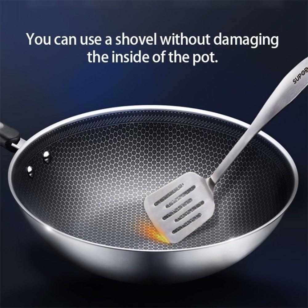32cm Wok Pan Non-Stick Stove/induction Pan Household Stir Fry Pan  Kitchen Cookware