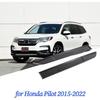 Emblem Front Grille Decals Front Center Grill Grille Cover Trim Fit for Honda Pilot 2015-2022 Front Grille Decorative Strip Car Logo Sticker 2PCS