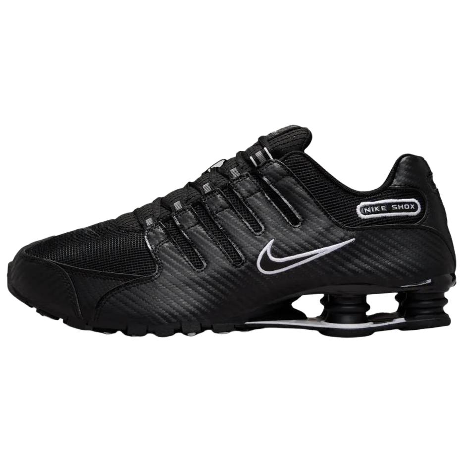 Nike Shox Nz Series Comfortable Soft Casual Running Shoes Unisex sneaker Black IR5805-001 38.5