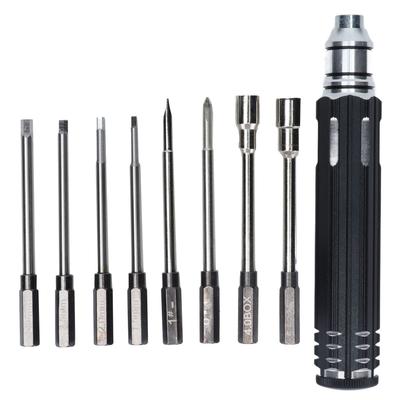 Screwdriver Set 8 In 1 Steel High Hardness Long Service Life Accurate Operation 8 In 1 Steel