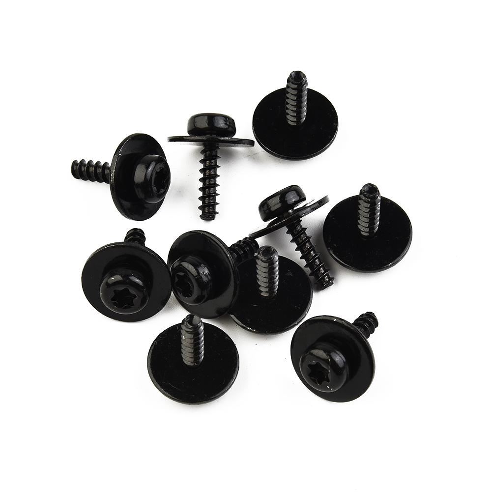 10pcs M5-2.2x20mm Screw Bolt Torx Screw Auto Fender Bumper Hexagon Head Screw Washer Self-tapping Screw For Ford Focus Escape