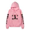 Tokyo Revengers Hoodie with Ryuguji Ken Print, Long Sleeve Pullover Sweatshirt, Anime Street Casual Unisex Sweatshirt with Japanese Text Sleeves
