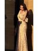 2025 Sommer Retro Elegant Kurzarm Langes Kleid