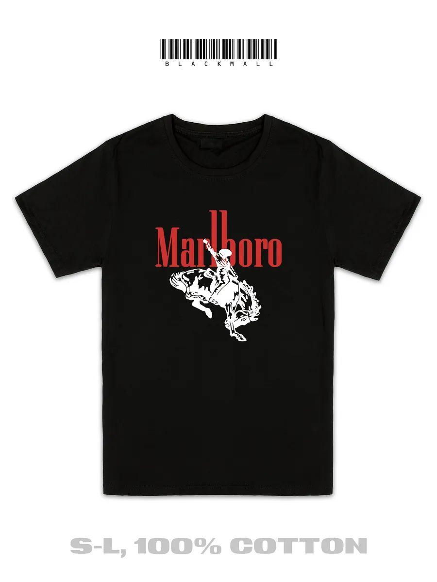 Футболка с ковбоем Marlboro S
