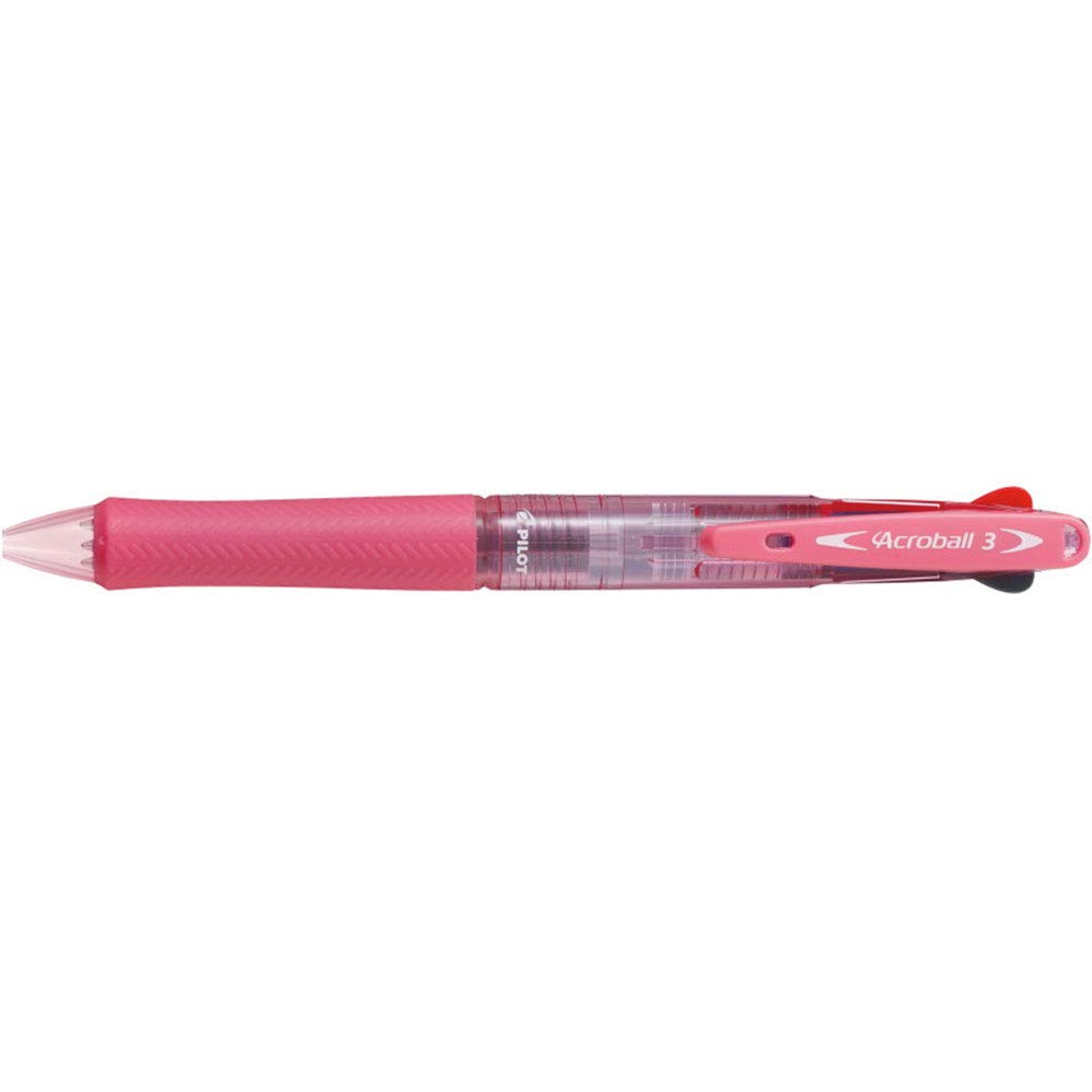 

Pilot ballpoint pen Acroball 3 Clear Soft Pink BKAB40FCSP 3-color 0.7