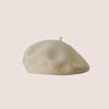 Vintage Wool French Beret for Women Solid Fashion Simple Casual Beret Solid Classic Breathable Soft Comfortable Hat for Fall Winter