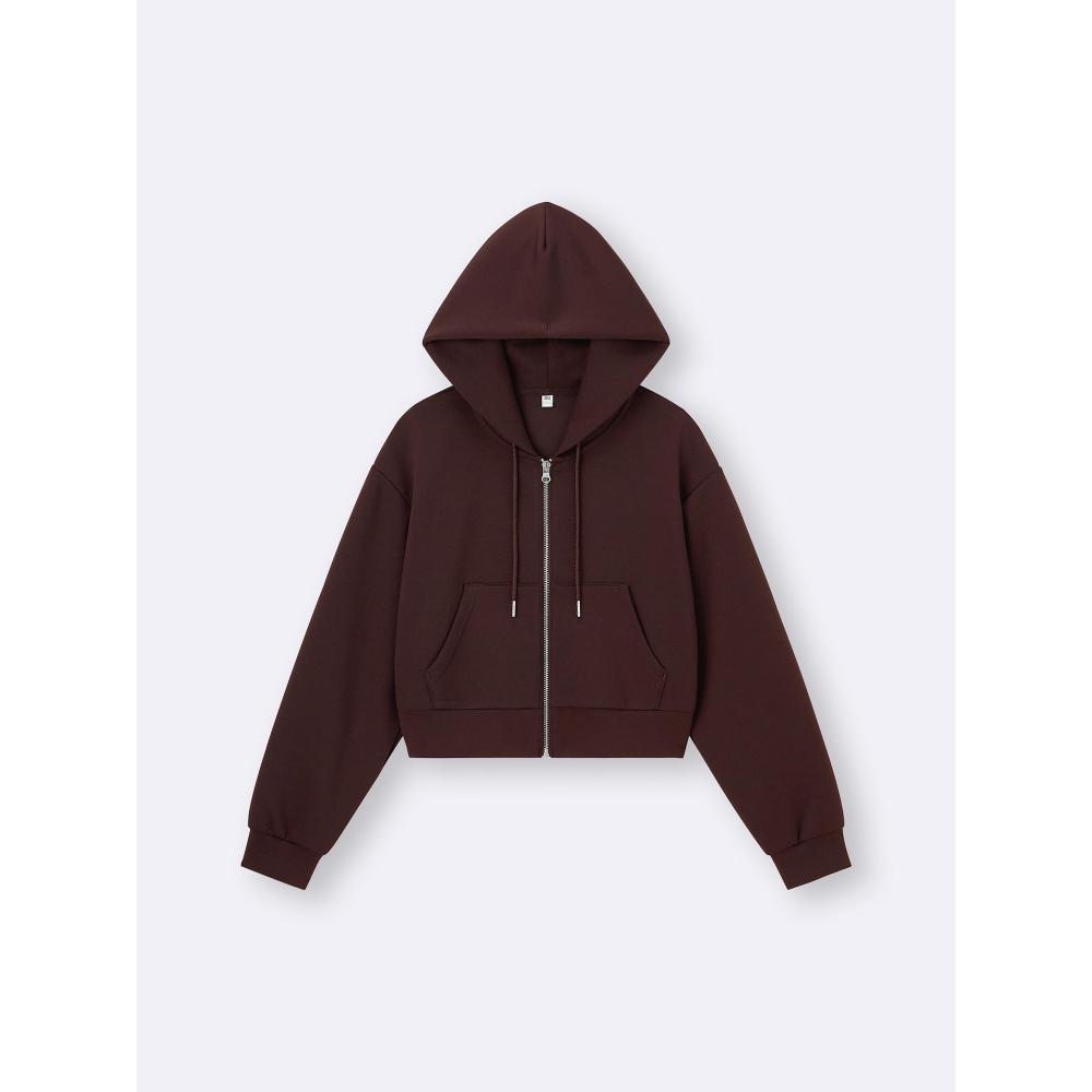 Gu Puff Sweat Full Zip Parka