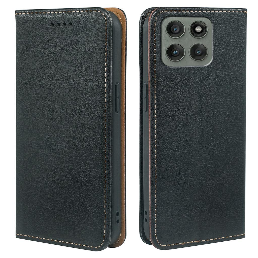 Für Motorola Edge 60 Pro 5G Hülle Brieftasche RFID-Blockierung Leder Handyhülle Starker Magnetverschluss