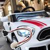 Children's Electric Car Charger Socket With Wire Replacement 6V/12V/24V Round Charging Port Connects Wiring Harness And Fuse