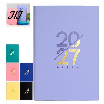 Academic Planner for Students 2027 with Monthly And Annual Schedule, A5 Thick Ink-proof Paper Personal Organizer Agenda Notebook, Durable PU