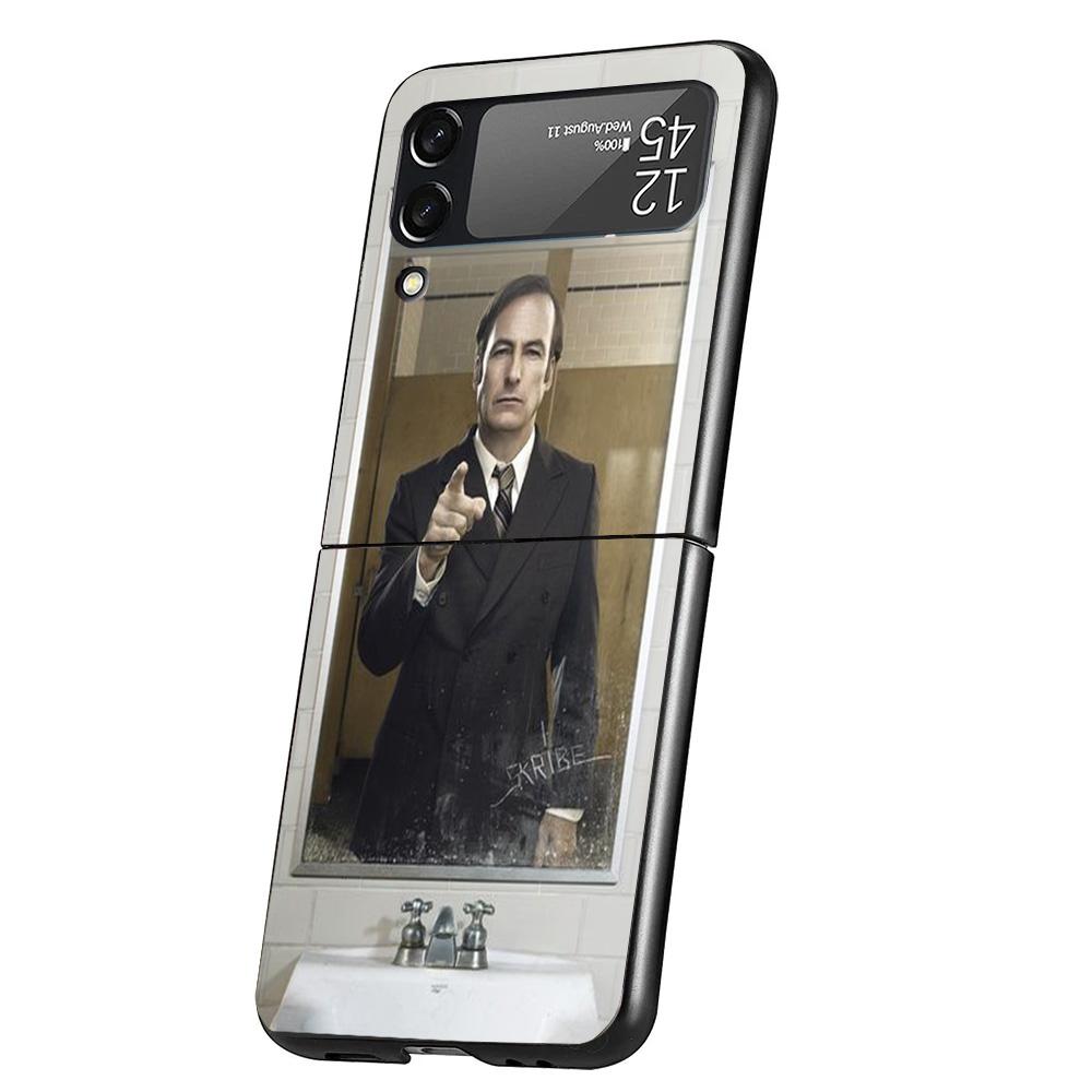 Better Call Saul TV Case Phone Cover for Samsung Galaxy Z Flip 7 6 5 4 3 5G ZFlip7 ZFlip6 ZFlip5 ZFlip4 ZFlip3 Black Fundas Gala
