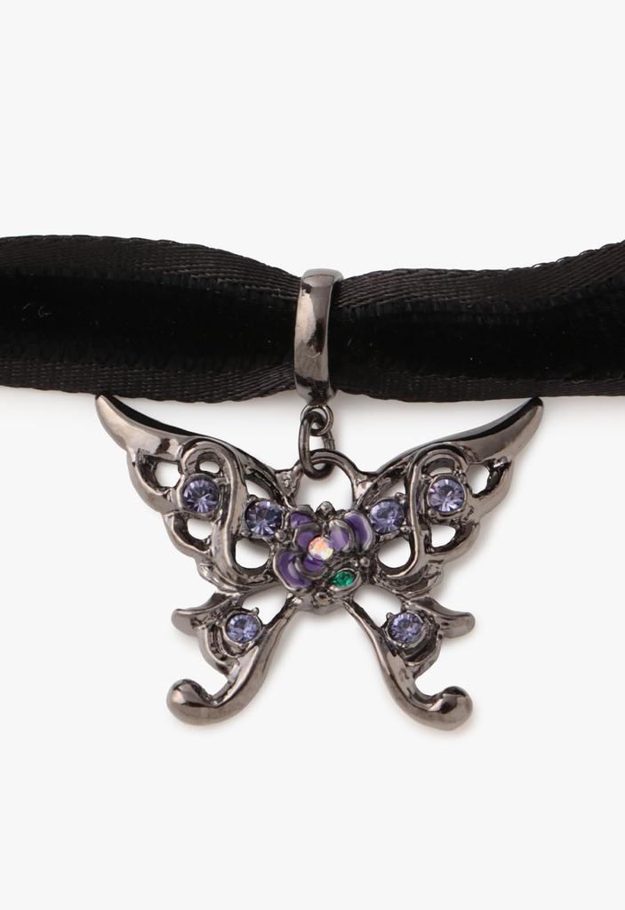 Butterfly Motif Choker Necklace SAMN199330XV [Anna Sui]