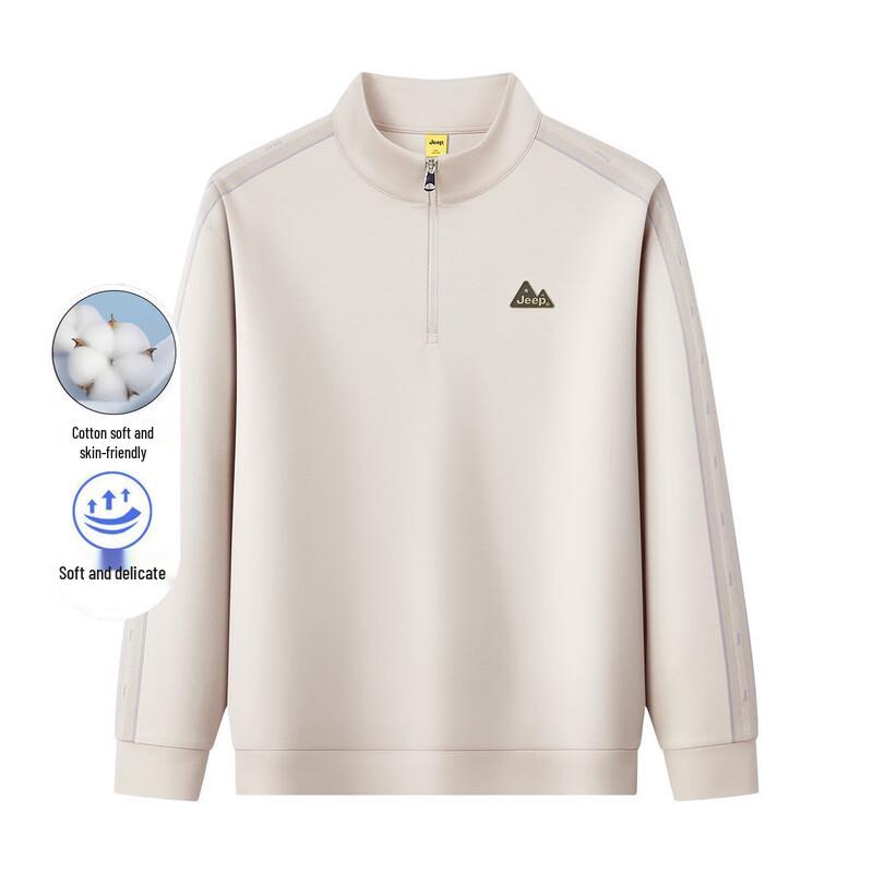 JEEP Men s Fleece Lined Crewneck Sweatshirt 4XL