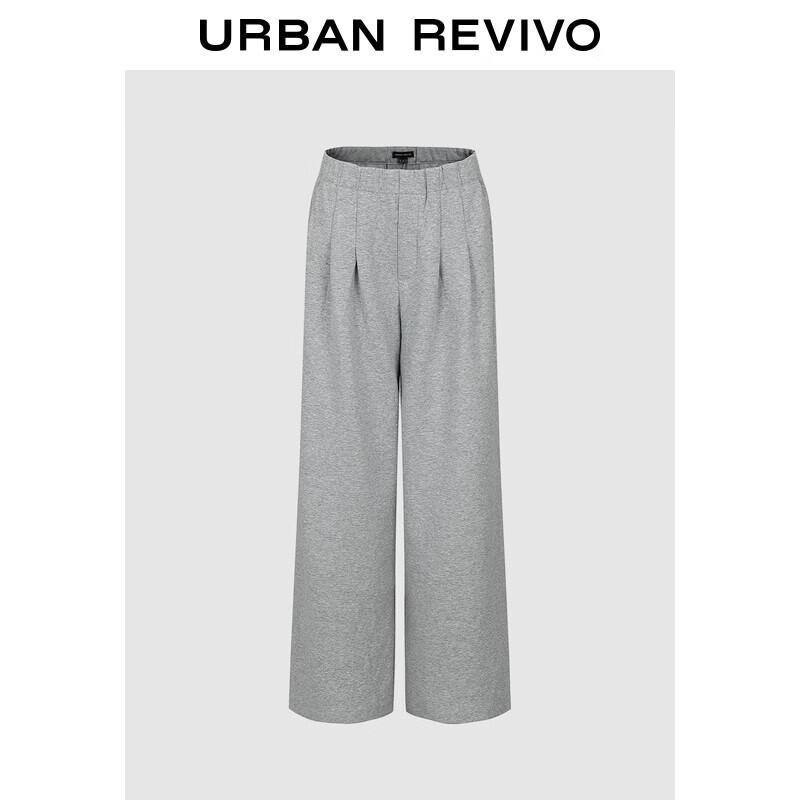 

UR 2025 Women s Pleated High-Waist Wide-Leg Pants M