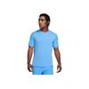Printed Crew Neck Raglan Short Sleeve T-Shirt Men Tops University-Blue HJ3580-412