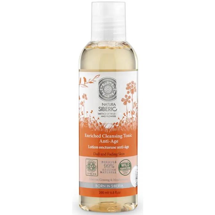 Natura Siberica Обогащенный очищающий тоник Anti Age 200 мл