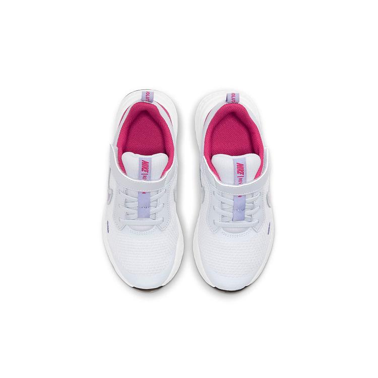 Nike REVOLUTION 5 Athleisure Low Top Kids' Running Shoes Light Blue Children Aged 3 7 Years Old BQ5672-018