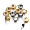 10pcs/lot Stainless Steel Gold Huggie Earring Hooks Ear Post Findings for Clips DIY  Jewelry Components Accessories