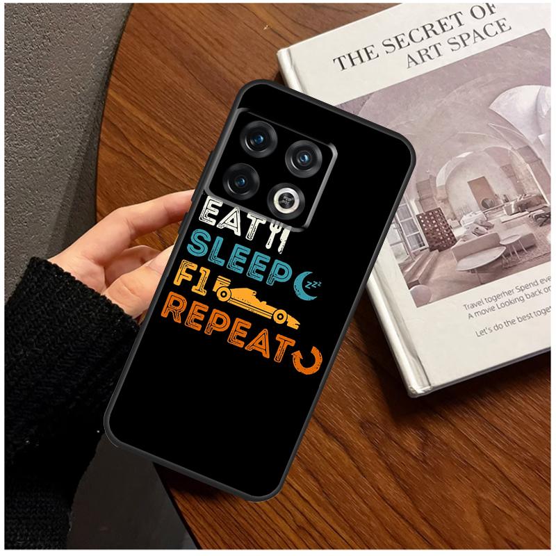 

Eat Sleep F1 Repeat Case For Oneplus 10T 8T 9R 9RT 10R 11 8 9 10 Pro Ace Nord 2 2T N10 N20 N30 CE 2 Lite Cover OnePlus 10Pro