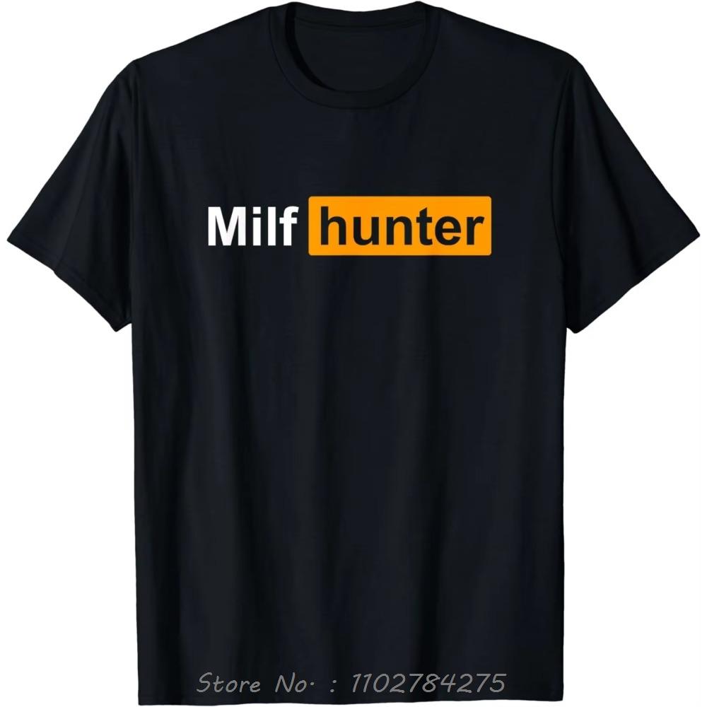 Funny Oversized T-shirt MILF Hunter Men Clothing I Love Felines Cotton Tshirt Fun El Gato Sad Crying Cat Pattern Fitness T Shirt