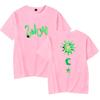 T-shirt Rapper Yeat Merchandising Tour Alive Moda Casual Unisex Manica Corta Streetwear