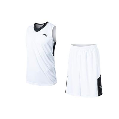 Quick Dry Basketball Training Suit Men Sportswear White 152221211R-1