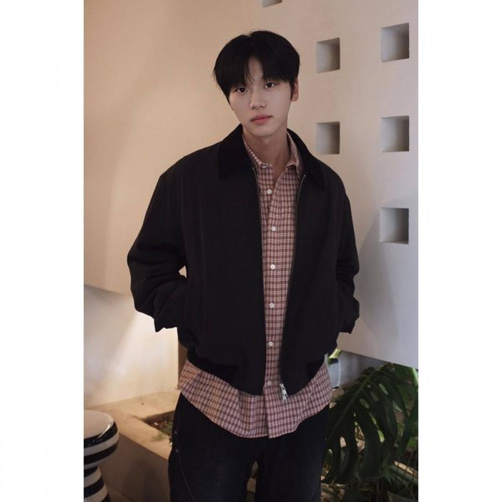 Tomboy Corduroy Collar Bomber Jumper 9155313132ar