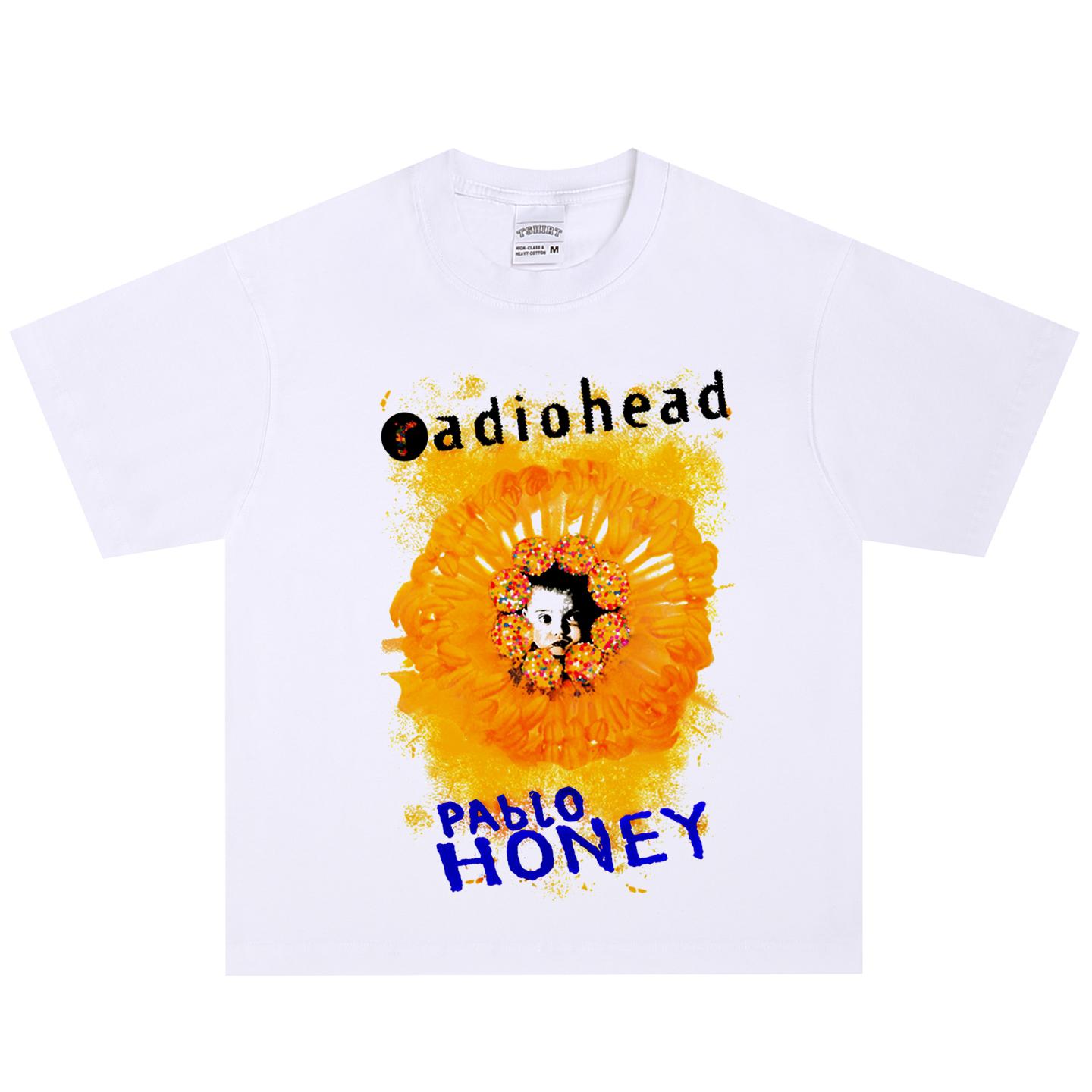 Radiohead T-Shirt, Soft Fabric Casual Daily Wear XXL