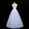 6 Hoop Petticoat No Mesh Crinoline Underskirt Long Length for Stage Performance