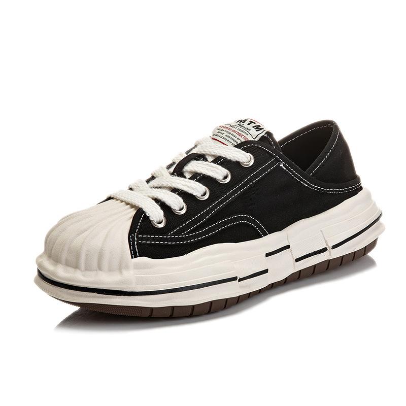 Muschelkopf aufgelöster Boden Canvas kleine weiße Schuhe Damen 2025 Sommer neue Schuhe Damen vielseitige zwei Trageweisen flacher Boden Mode Damen