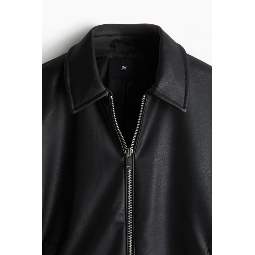 H M Regular Fit Jacket Black