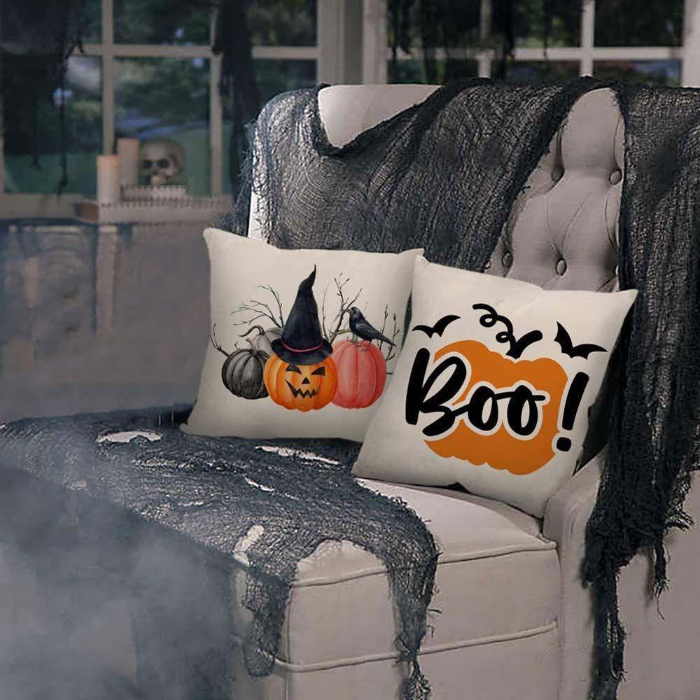 Pillowcase Home Decor Ornaments Halloween Decoration Pillow Case Throw Pillow Cover Cushion Cover