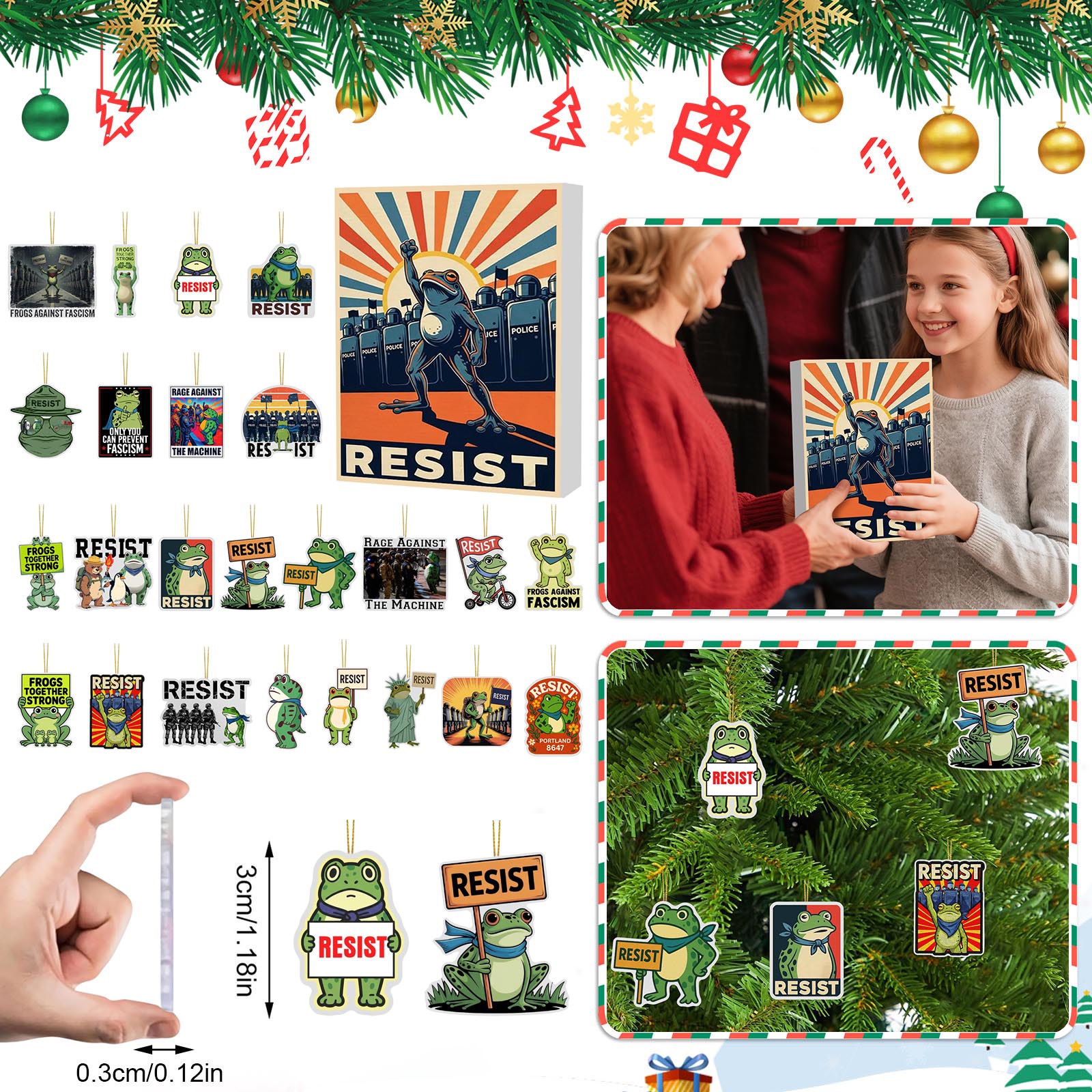 

Адвент-календарь содержит 24 подарка, милые фигурки кукольный адвент-календарь, календарь обратного отсчета с игрушками-сюрпризами, коллекционные фигурки в подарок для детей One Size