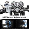 Adjustable Motorcycle Riding Bracket Handlebar Phone Navigation Holder Stand Mount For Harley Sportster XL Dyna Softail Touring