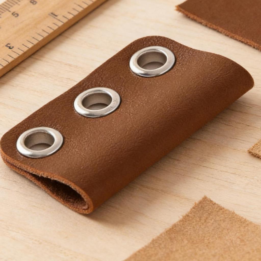 Pen Holder Clip For Journal PU Leather Loose-leafs Notebook Pen Clip Pencil Loop Holder For Home School Pen Fixed Clamp