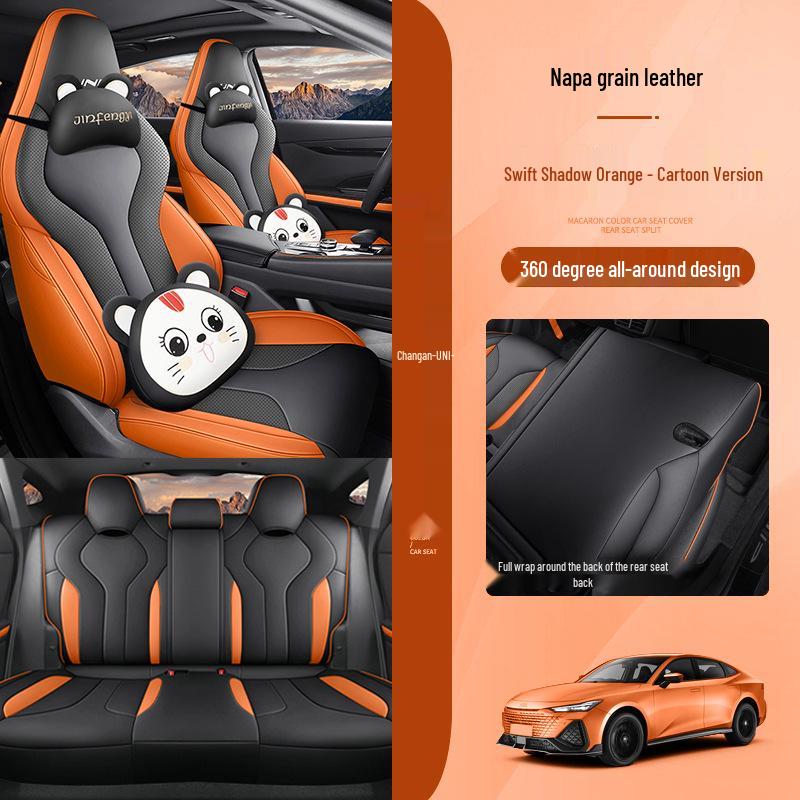 Fully Enclosed, Breathable Seat Covers for 2022-25 Changan Univ - Perforated Summer Car Cushions