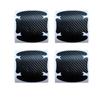 4Pcs Car Door Handle Stickers 3D Carbon Fiber Film Scratches Cover Car Stickers Universal Protector Sticker Auto Accsesories