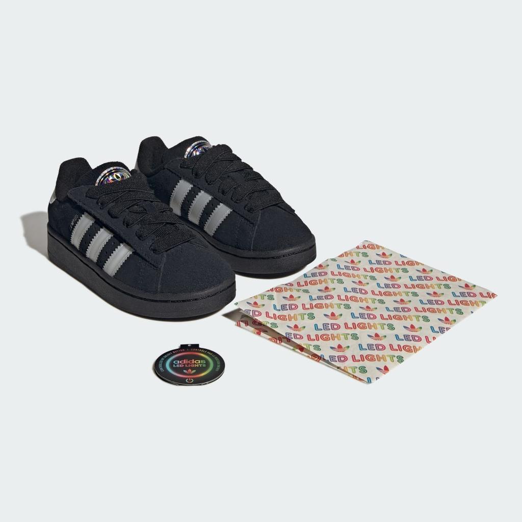 adidas CAMPUS 00s LED LIGHTS CF EL C KI9394 Kids' Originals Sneakers Core Black / Cloud White / Pure Purple
