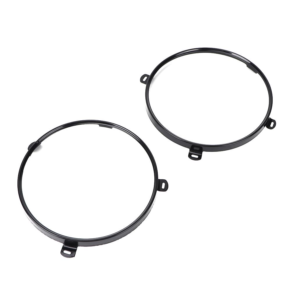 2pcs 7in Headlight Mounting Bracket Ring Lamp Holder Fits for Jeep Wrangler TJ 0718