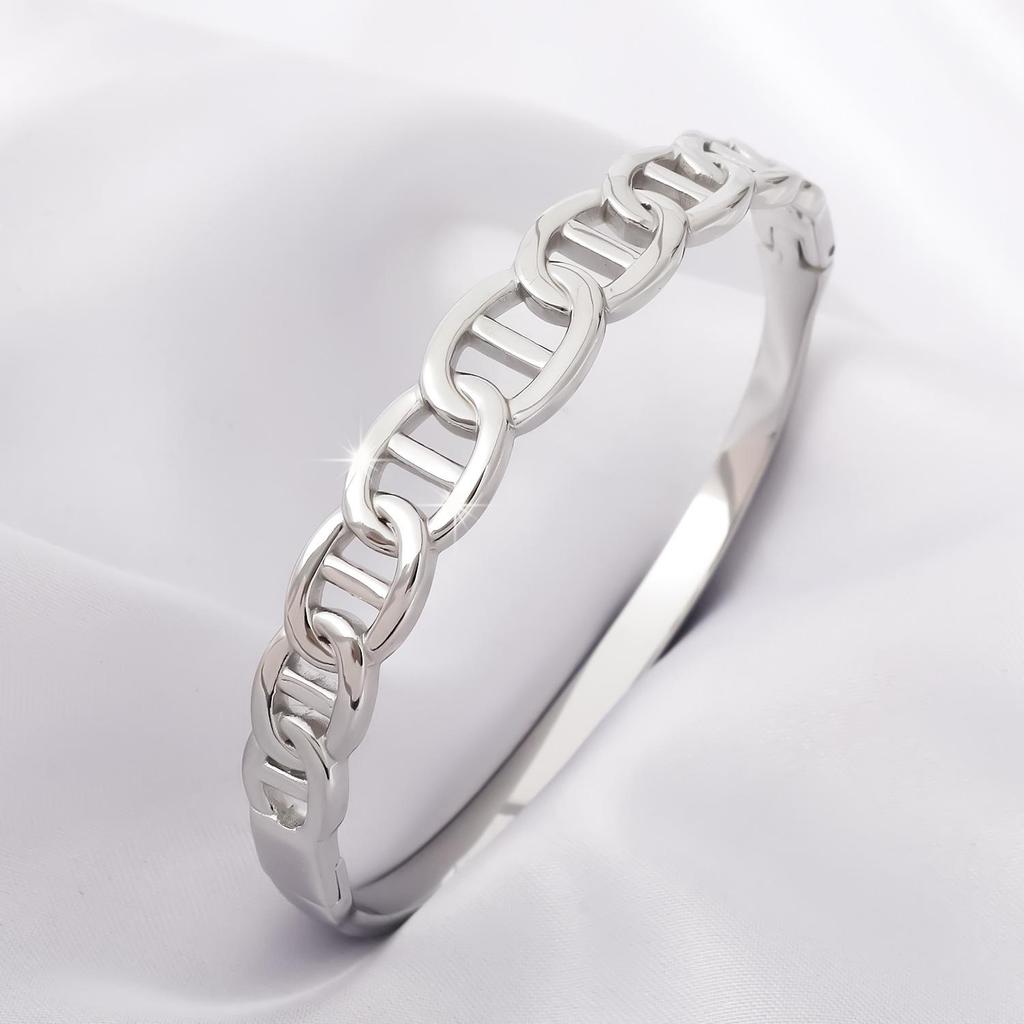 Trendy European Hot-Selling Japanese Korean Style Pig Nose Stainless Steel Women's Bracelet