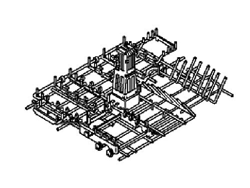 

Panasonic Panasonic Посудомоечная машина Сушильная Корзина A глубокая [ANP1N-9310] (нижняя корзина)