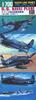 Hasegawa Waterline Series US Navy American Carrier Aircraft Set Plastic Model Kit 514 1/700