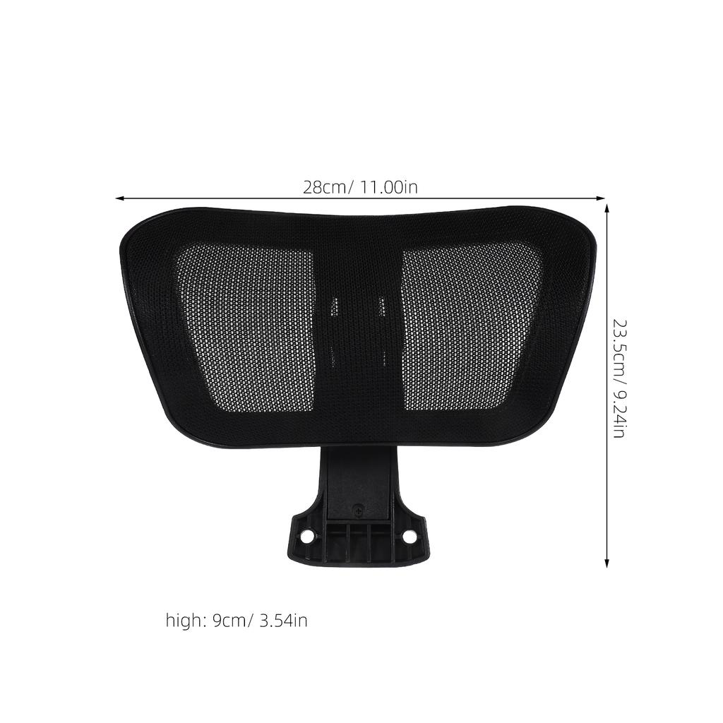 Ergonomic Computer Chair Headrest Attachment Plastic Simple Neck Support Universal Mesh Office Adjustable Height