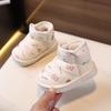 Winter Children Snow Boots Plush Warm Baby  Platform Boy Girl Comfortable Non Slip Cold Proof Indoor Outdoor Cotton Shoes