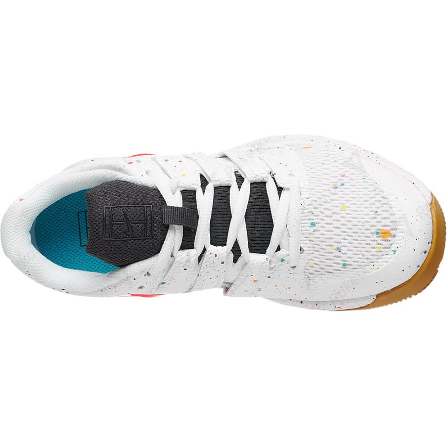 Nike Vapor X Bequem Abriebfest Unterstützung Niedrig geschnitten Kindertrainingsschuhe Weiß Unisex AR8851-108
