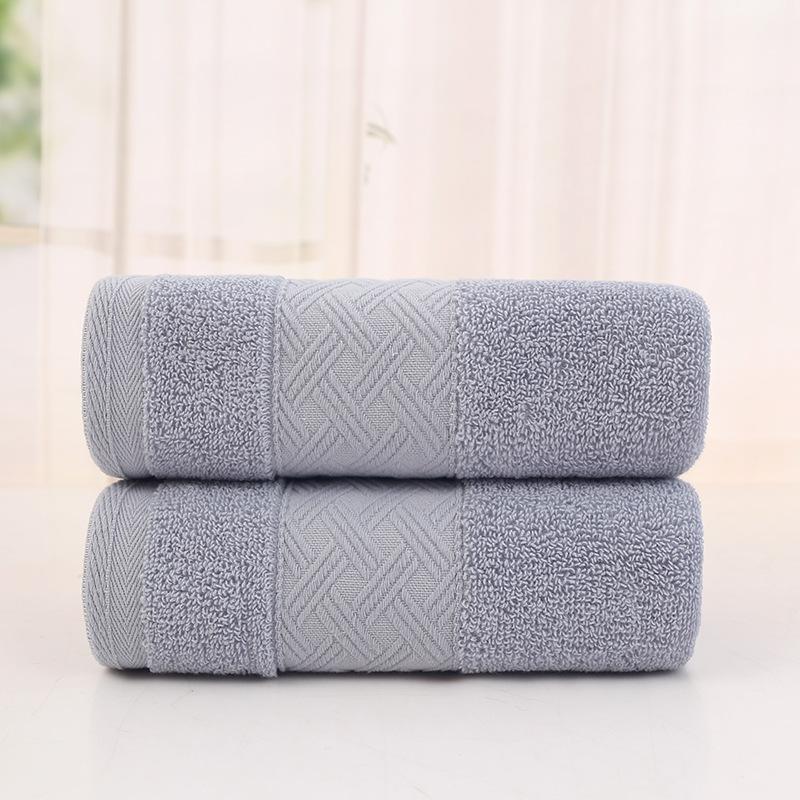 Wholesale cotton towels are soft and absorb water without shedding hair. Household bathing, pure cotton adult face towels.