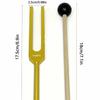 528Hz Tuning Fork Set Reliever Stress Portable Ear Cleaner and Vibration Tool Ergonomic with Storage Bag